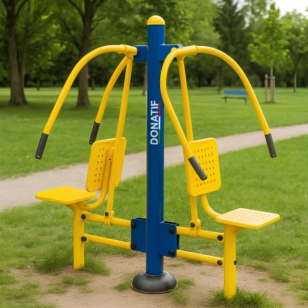 Double Outdoor Chest Press - COA900 | Professional - Visuakle Full Park Use