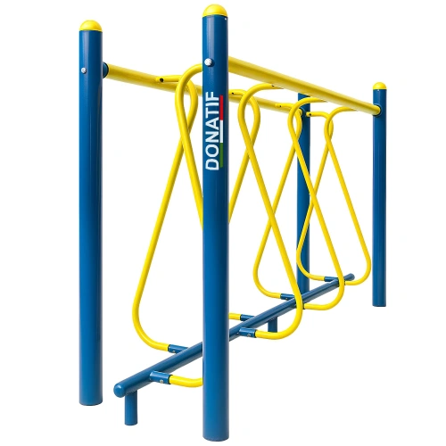 Parcours de slalom de fitness en plein air - COA920 | Professionnel - Vue de droite