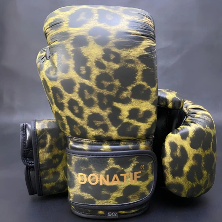 Gants de boxe Leopard Design - GB18 | Professionnel - Utilisation