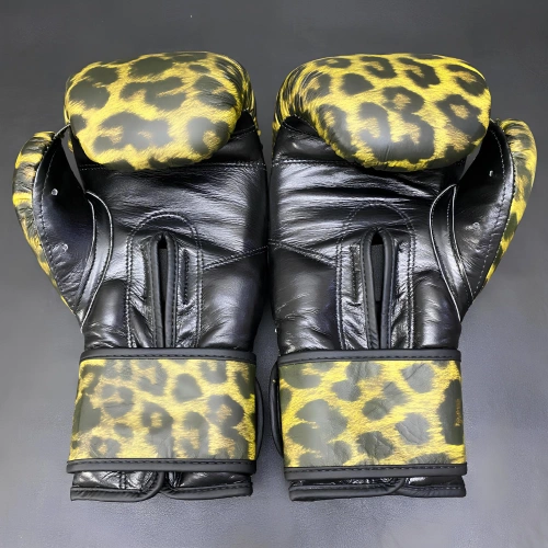 Guantoni da Boxe Design Leopardato - GB18 |...
