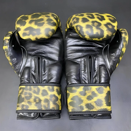 Guantes de boxeo con diseño de leopardo - GB18 | Profesional