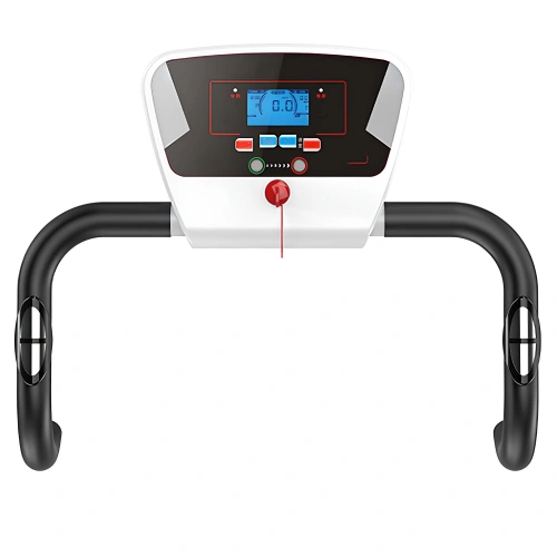 Tapis de course avec écran LCD et abdos - TR40 | Home Gym - Vue rapprochée sur le moniteur