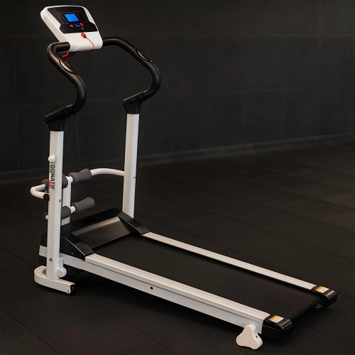 Cinta de correr con pantalla LCD y abdominales - TR40 | Gimnasio en casa - Vista completa de la habitación