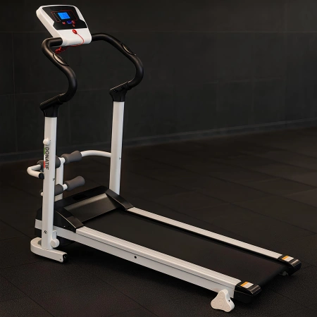 Cinta de correr con pantalla LCD y abdominales - TR40 | Gimnasio en casa - Vista completa de la habitación