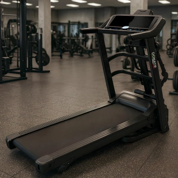 Electric Treadmill with Display - TR100 | Home Gym - Right View 2