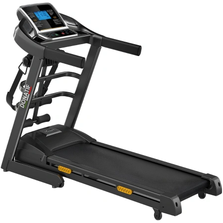 Cinta de correr que ahorra espacio con pantalla - TR125 | Gimnasio en casa - Vista izquierda