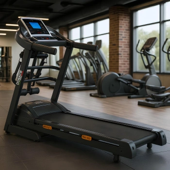 Space-Saving Treadmill with Display - TR125 | Home Gym - Right View 2