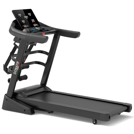 Laufband mit Gaskolben – TR140 | Heim-Fitnessstudio – Ansicht von links