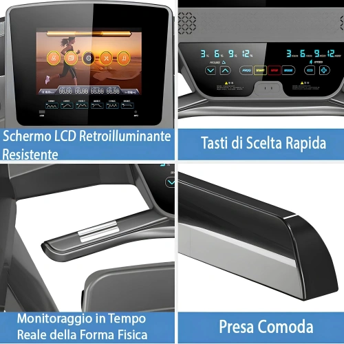 Tapis de course électrique incliné - TR155 | Home Gym - Gros plan Détails