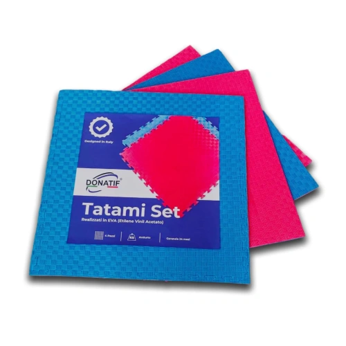 Tapis puzzle 4 pièces 100x100x2 cm - AMAZON