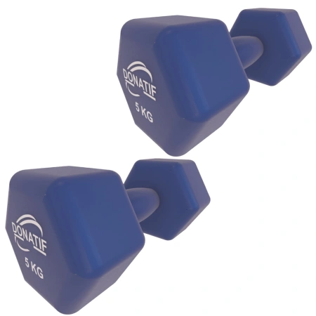 2 Manubri in Vinile 5 Kg - AMAZON