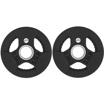 Disco Gommato da 2,5 Kg - Foro 50 mm - Set - AMAZON