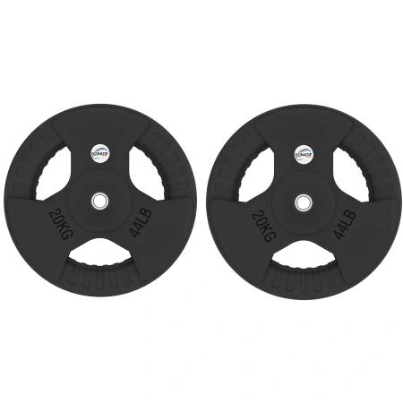 Disco Gommato da 20 Kg - Foro 28 mm - Set - AMAZON
