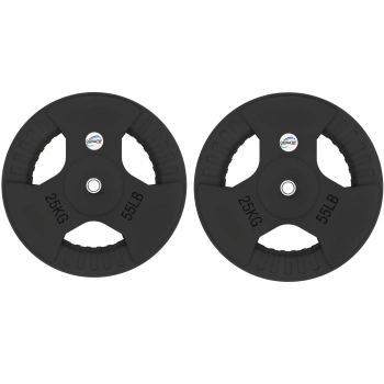 Disco Gommato da 25 Kg - Foro 28 mm - Set - AMAZON