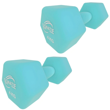 4 kg Vinyl-Hantel – Set – AMAZON