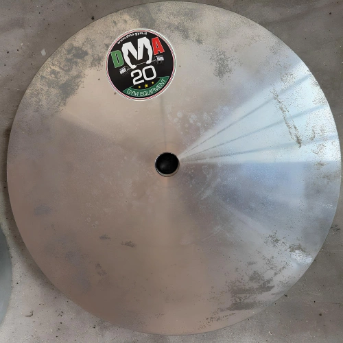 Kit de barre, haltères et 135 kg de plaques de poids | Occasion - Vue disque 20 kg