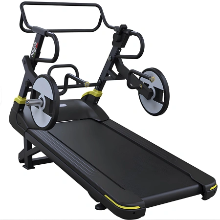 Résistance du tapis roulant à 8 niveaux - TR165A | Professionnel - Vue latérale gauche