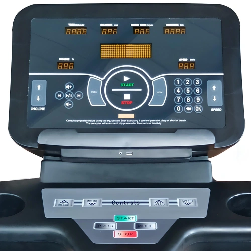 Cinta de correr de 3 modos - TR190 | Profesional - Monitor cercano