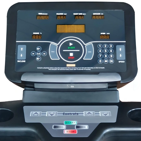 Cinta de correr de 3 modos - TR190 | Profesional - Monitor cercano