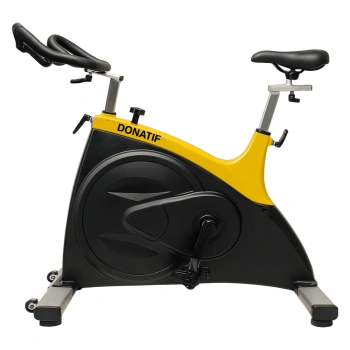 Spin Bike con Volano da 13 Kg - SB40 | Semiprofessionale - Vista Laterale Sinistra