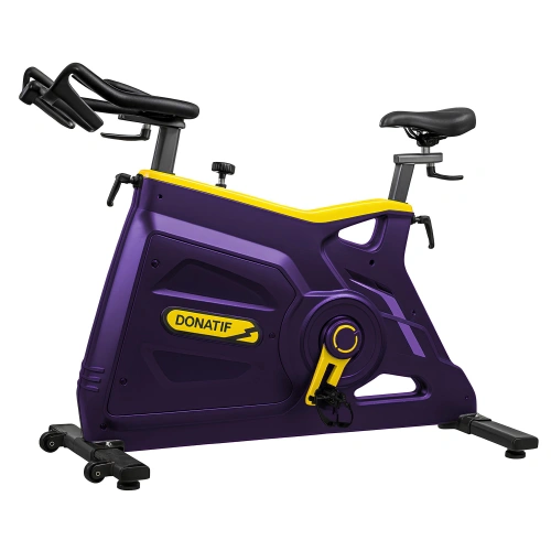 Verstellbares Spinningrad – SB45 | Halbprofessionell – linke Ansicht