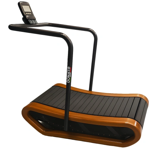 Tapis courbé pour salle de sport - TRC15 | Professionnel - Vue latérale gauche