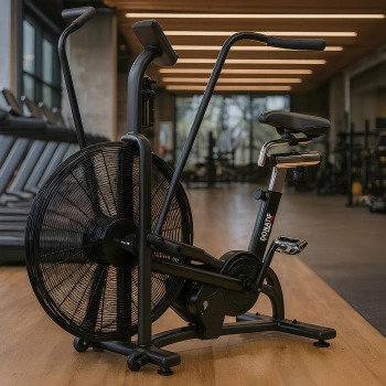 Air Bike with Flat Elliptical Tube - SB60 | Professional - Left Side View 2