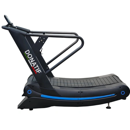 Curved Treadmill for Training - TRC20 | Professional - Left Side View