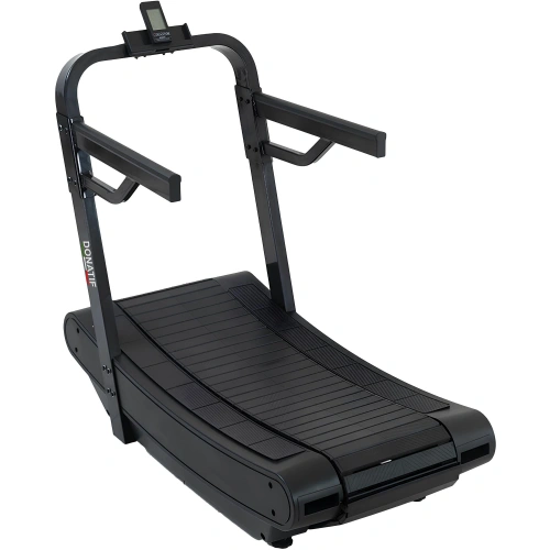 Curved Treadmill with Monitor - TRC45 | Professional - Close-up front view