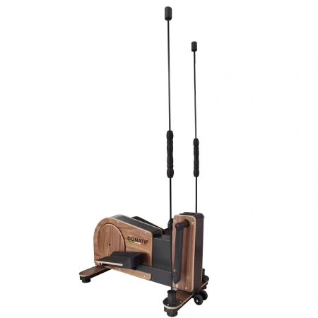 Magnetic Wooden Elliptical Trainer - ET5 | Professional - Left Side View