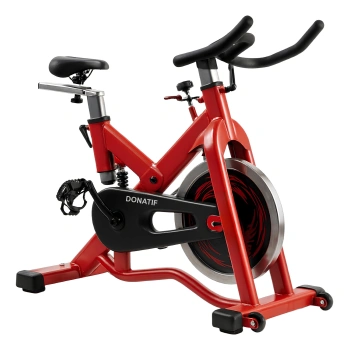 Spin Bike Flywheel 20 Kg Galvanized - SB90 | Professional - Left Side View