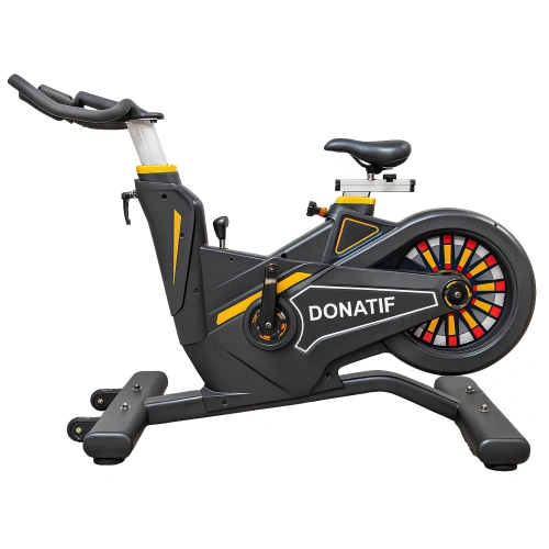 Verstellbares Indoor-Spinningrad – SB100 | Professionell – Linke Seitenansicht