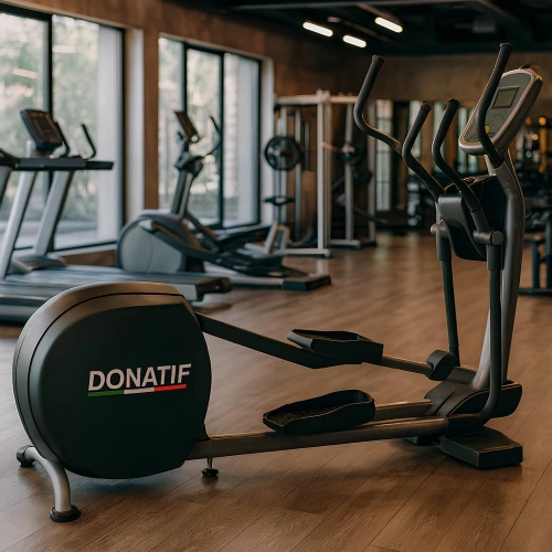 Magnetisches Elliptical – bidirektionales Pedalfahren – ET35 – Vollständige Raumansicht