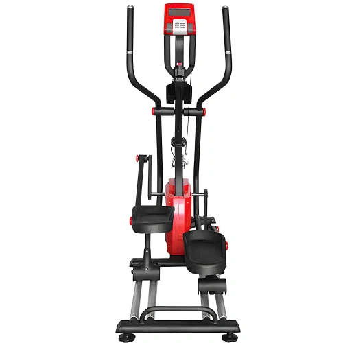 Ellittica Magnetica Rossa con Monitor - ET40 | Professionale - Visuale da Davanti