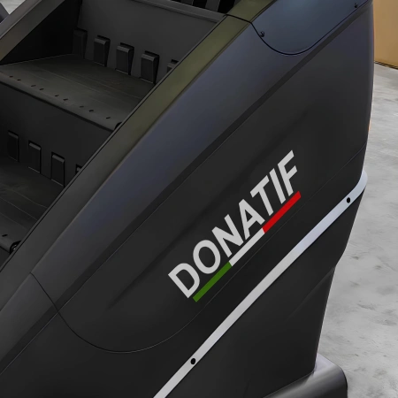 Treppensteiger Schwarz mit Display - ET85 | Professional - Logo