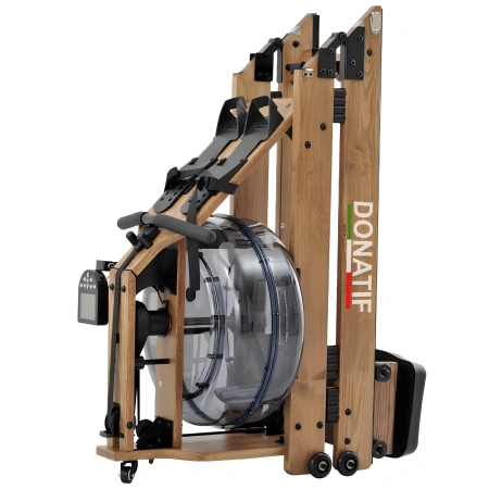 Máquina de remo de madera plegable VG20 | Profesional - Vista lateral izquierda