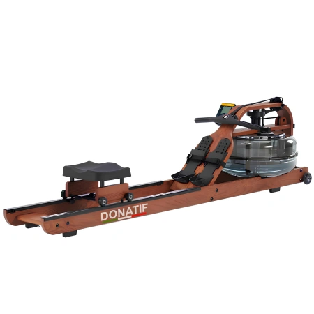 Máquina de remo de agua de madera de roble - VG30 | Profesional - Vista lateral izquierda