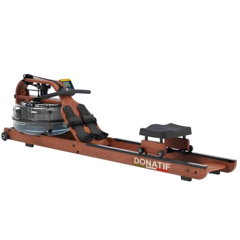 Oak Wood Water Rowing Machine - VG30 | Professional - Right Side View