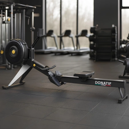 Space Saving Air Rowing Machine 10 Gears - VG40 | Professional - Full Room View