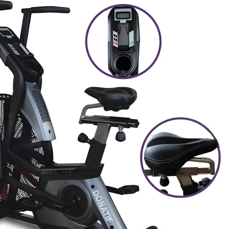 Air Bike Air Resistance - SB160 | Professional - Close-up view