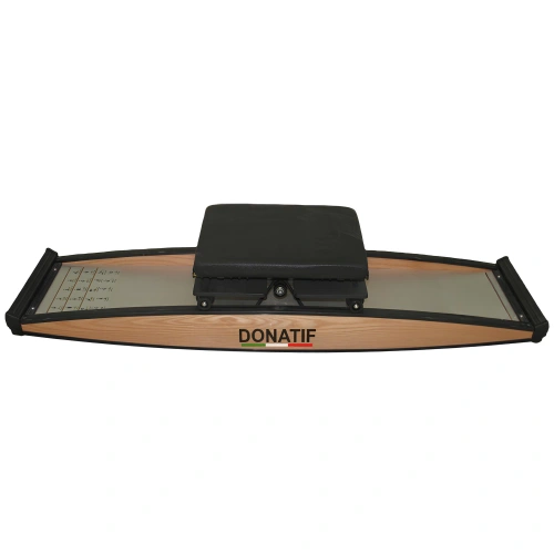 Simulateur de ski et snowboard CF15 - Entraînement corporel total - Vue de face