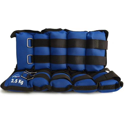 Par de tobilleras - Protectores de muñeca 2,5 kg | Velcro Weights - Vista completa