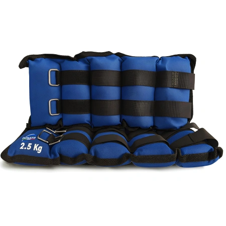 Par de tobilleras - Protectores de muñeca 2,5 kg | Velcro Weights - Vista completa