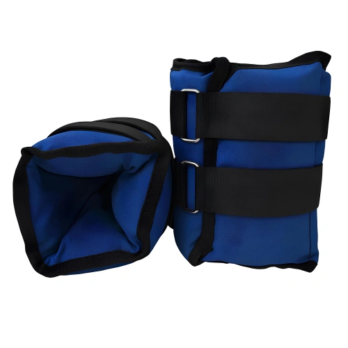 Par de tobilleras - 3 kg de muñequeras | Pesos con Velcro - Vista de pesos