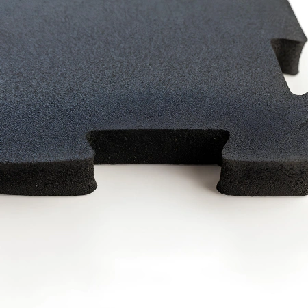 Gummiierter Puzzle-Boden – 50x50x2 cm | Fitnessstudio – Nutzung