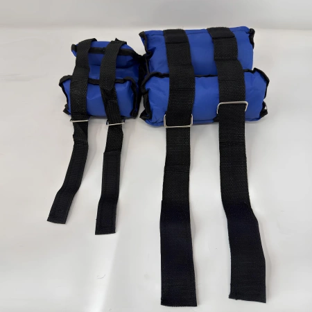 Pair of Anklets - Wrist Guards 0.5 Kg | Velcro Weights - Top View