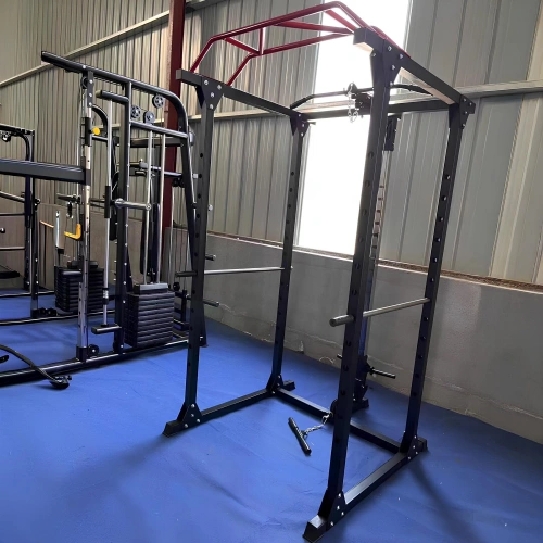 Portaequipajes multifunción Power Cage - Powerlifting - Vista lateral total