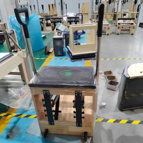 Pilates-Holzstuhl - PM19 | Profi – Rückansicht