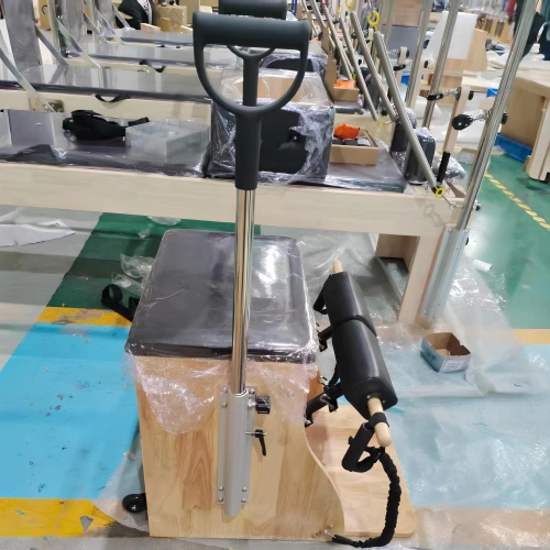 Pilates-Holzstuhl - PM19 | Profi – Seitenansicht