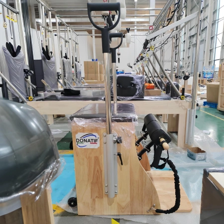 Silla de madera de Pilates - PM19 | Profesional - Logotipo